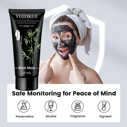 Mascarilla Negra de Carbón Activo Anti Puntos Negros